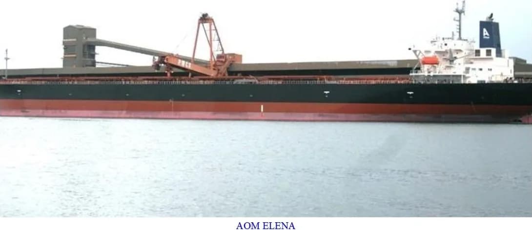 AOM ELENA gemisi